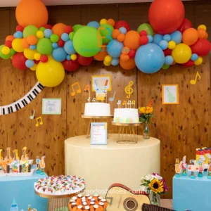 Balões desconstruídos Circo