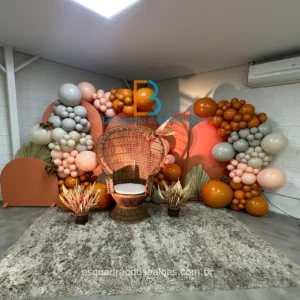 decoração com Balões desconstruídos