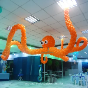 Polvo Gigante Laranja